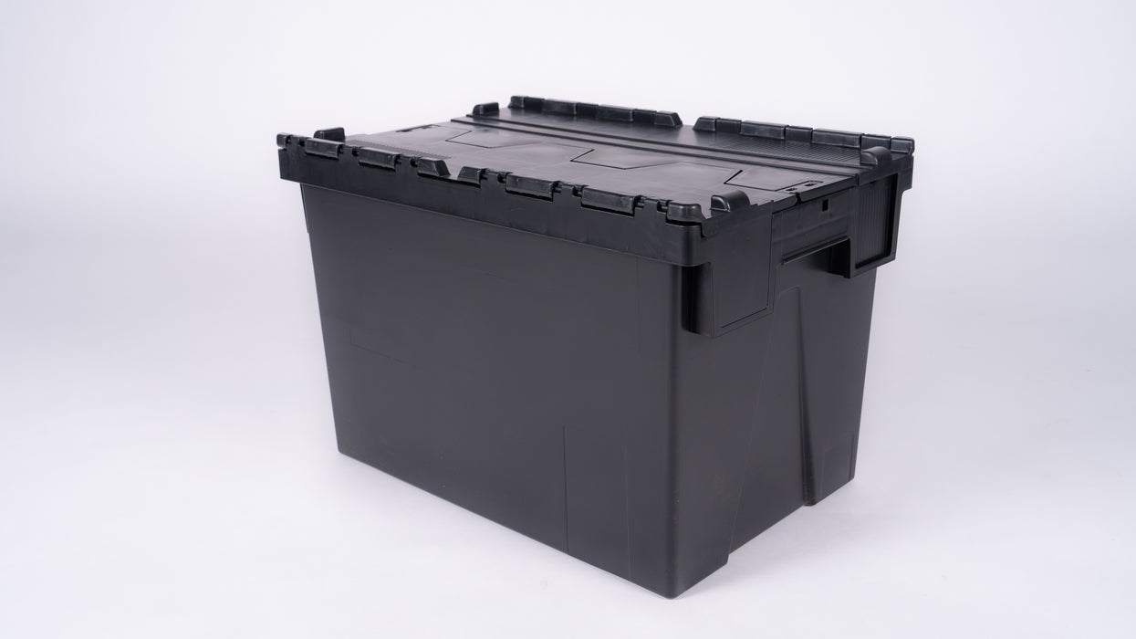 Attached Lid Nested Euro Storage Container 600mm x 400mm