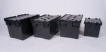 Attached Lid Nested Euro Storage Container 600mm x 400mm - UK Pallet Racking
