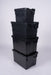 Attached Lid Nested Euro Storage Container 600mm x 400mm - UK Pallet Racking