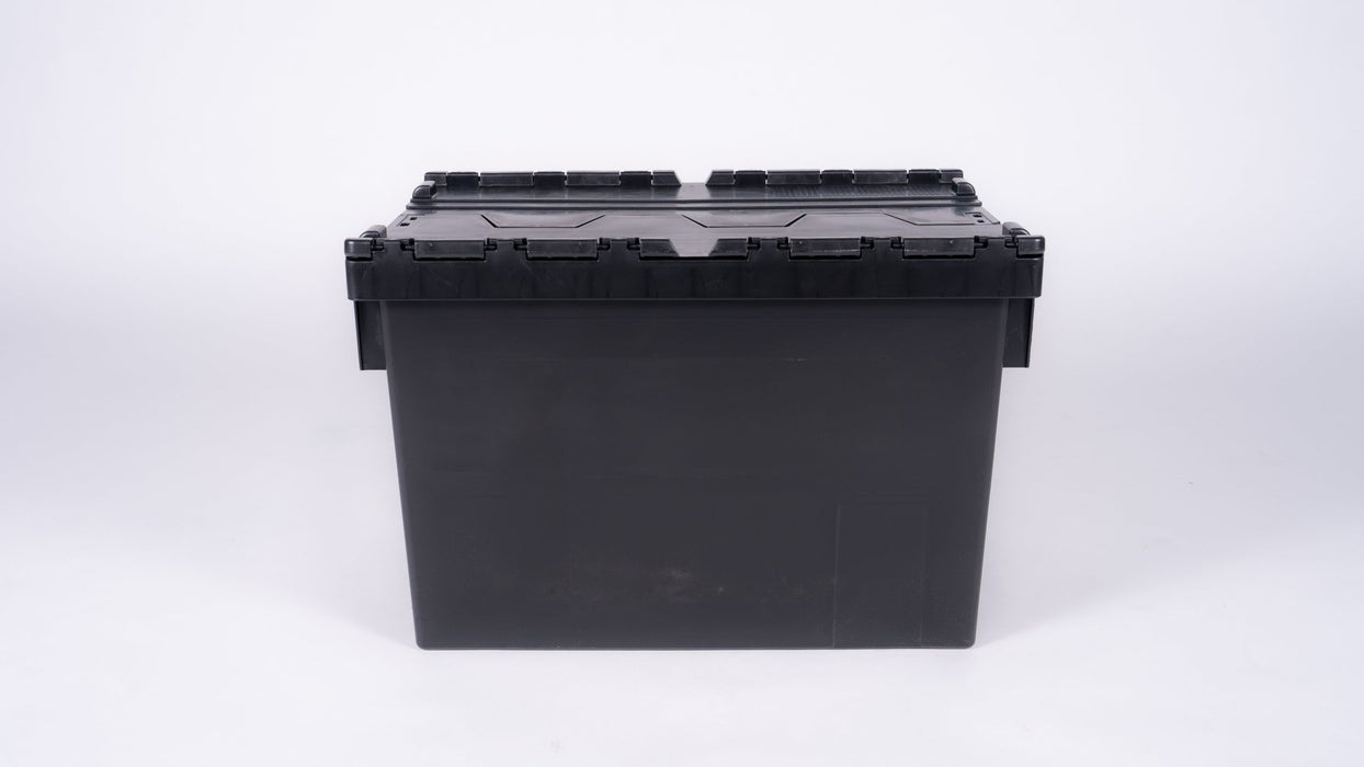 Attached Lid Nested Euro Storage Container 600mm x 400mm - UK Pallet Racking