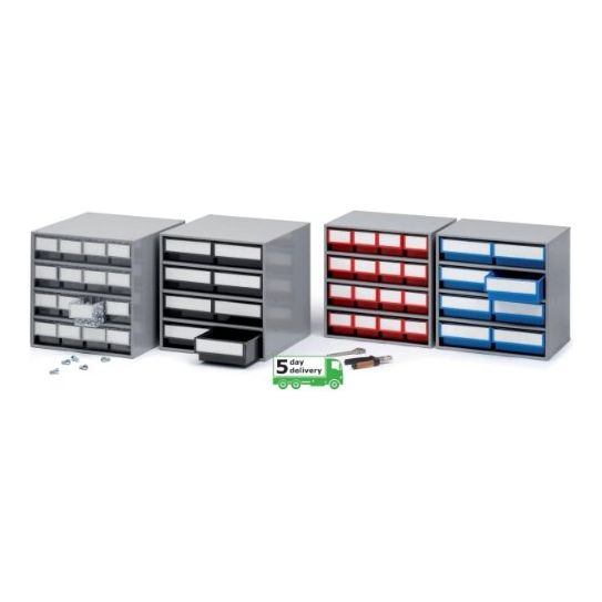 Bin Storage Workshop Wall Hung Or Stood On Workshop Cabinets - UK Pallet Racking