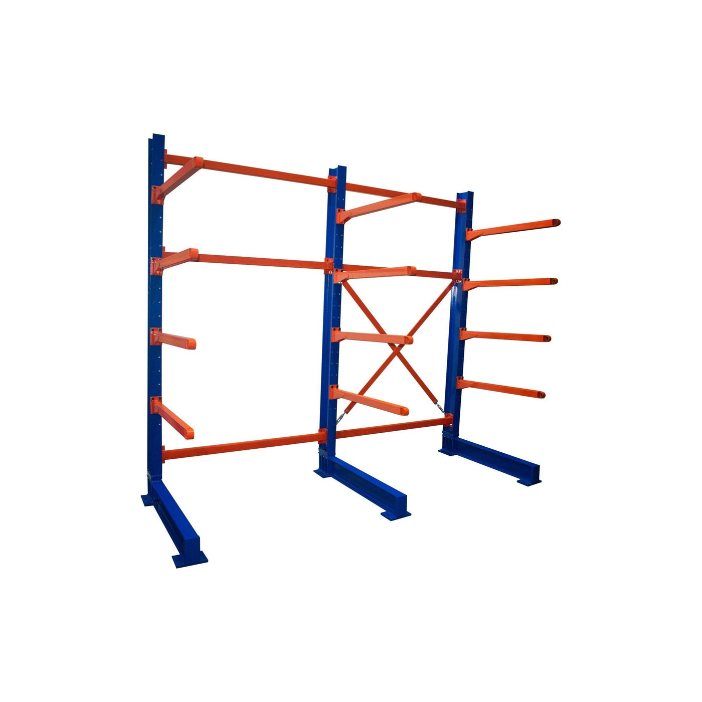 Heavy Duty 600mm Arm Cantilever Racking 2.5m h x 0.9m w x 0.7m d — UK ...