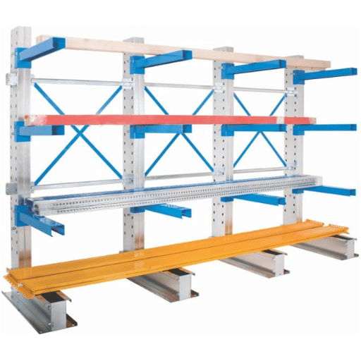 Cantilever Racking Single Sided - UK Pallet Racking