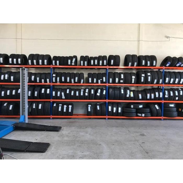Car Tyre Racking 2.5m High 4 Shelves - UK Pallet Racking