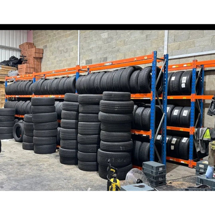 Car Tyre Racking 2.5m High 4 Shelves - UK Pallet Racking