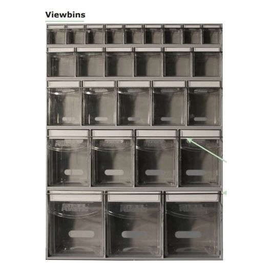 Clear View Bin Complete Storage Container - UK Pallet Racking