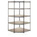 Corner 5 Shelf Shelving with 2 Bays - UK Pallet Racking