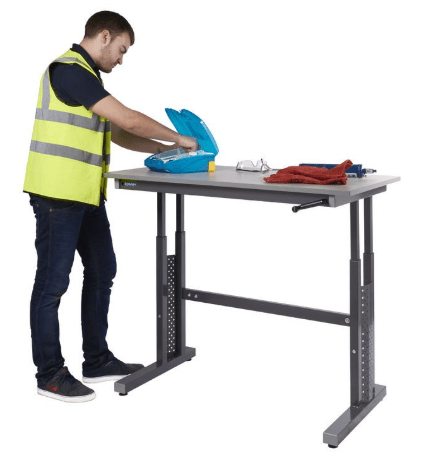 Cost Saver Height Adjustable Workbenches - UK Pallet Racking