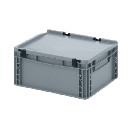 Euro Container with Lid - UK Pallet Racking