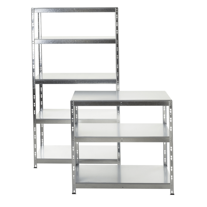 Galvanised Shelving Unit - UK Pallet Racking