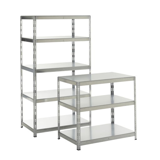 Galvanised Shelving Unit - UK Pallet Racking