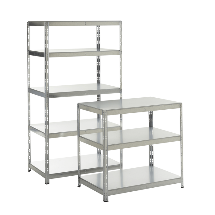 Galvanised Shelving Unit - UK Pallet Racking