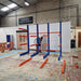 Heavy Duty 600mm Arm Cantilever Racking 2.5m h x 0.9m w x 0.7m d - UK Pallet Racking