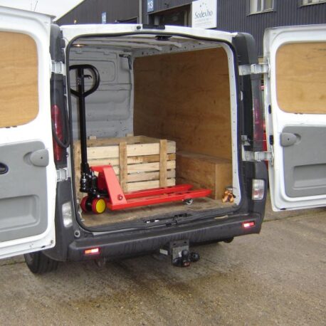 LIGHTWEIGHT MINI PALLET TRUCK 500Kg 800 x 380 - UK Pallet Racking