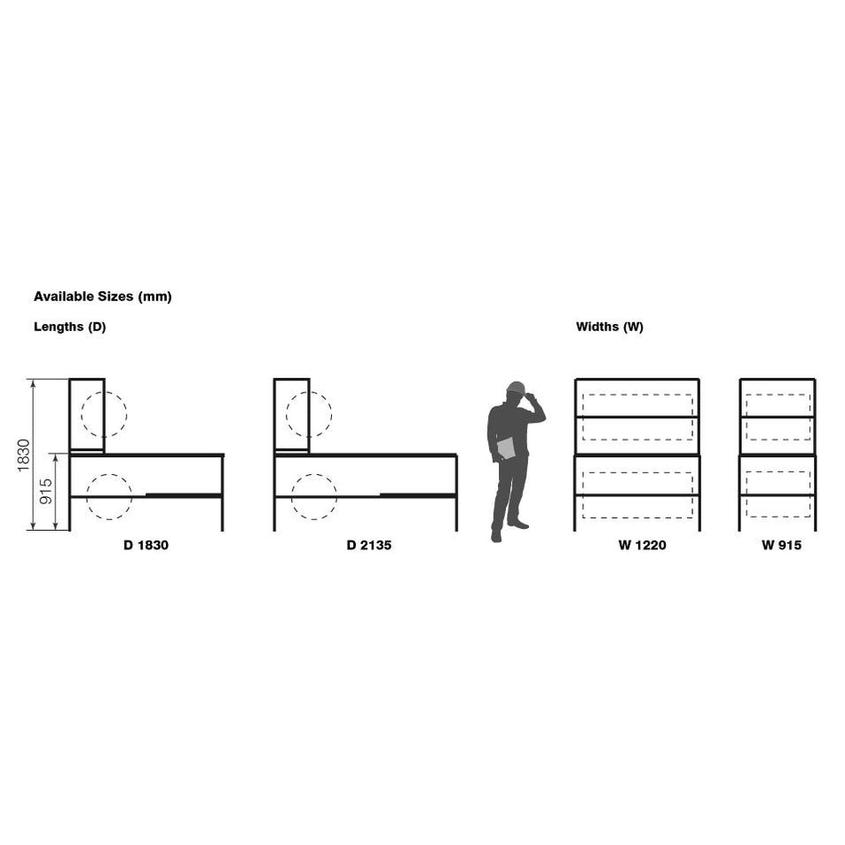 Long Packing Workstation — UK Pallet Racking