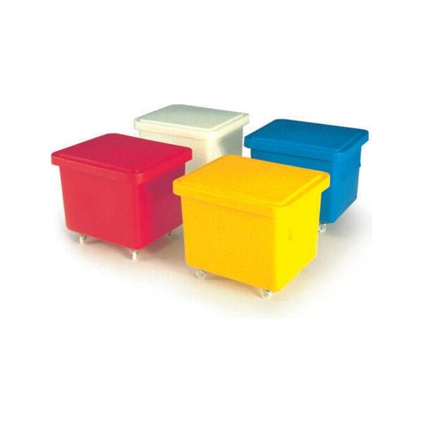 Nesting Mobile Container With Lid - UK Pallet Racking