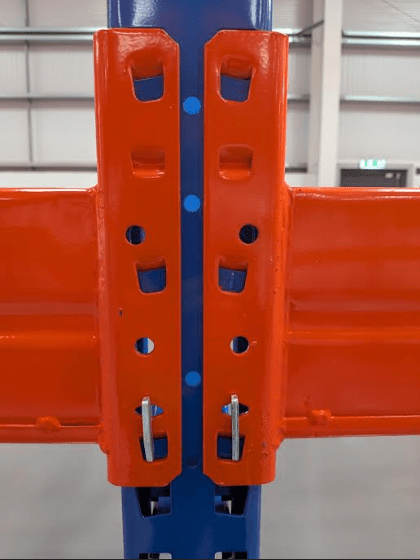 New 11m High Heavy Duty Pallet Racking with Various Number of Levels - UK Pallet Racking