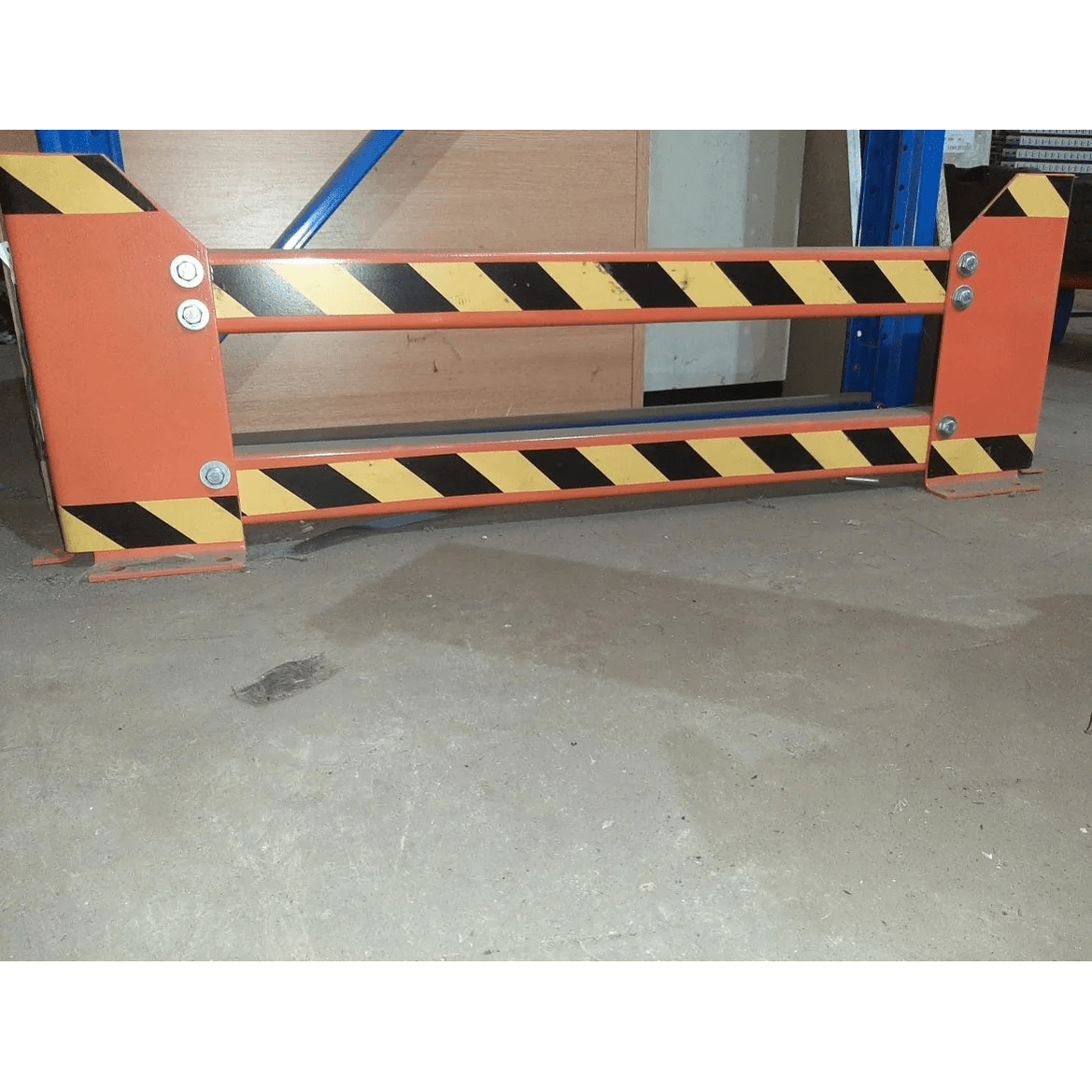 Pallet Racking Safety Protection Barrier Including Corner Guards For 1 ...