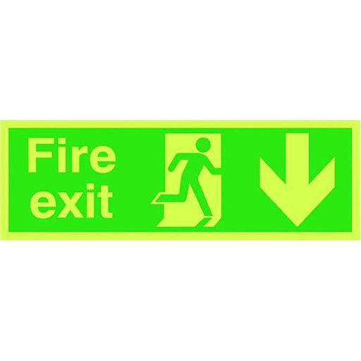 Photoluminescent Signs - UK Pallet Racking