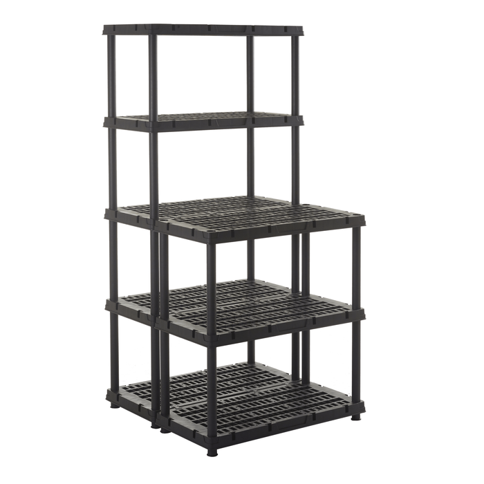 Plastic Shed & Garden 5 Shelf Shelving - UK Pallet Racking