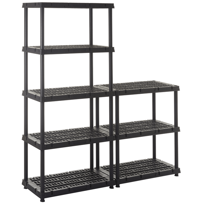 Plastic Shed & Garden 5 Shelf Shelving - UK Pallet Racking