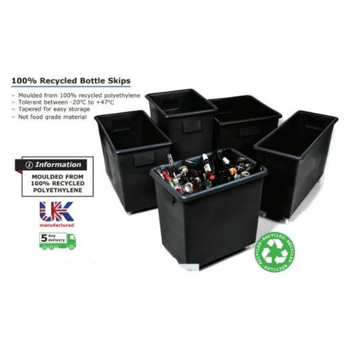 Recycled Bottle Skips - UK Pallet Racking