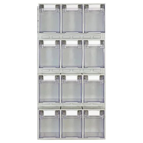 Rhino Tilt Storage Bins With Louvre Panels - UK Pallet Racking