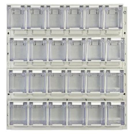 Rhino Tilt Storage Bins With Louvre Panels - UK Pallet Racking