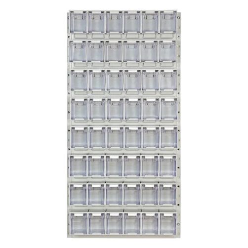 Rhino Tilt Storage Bins With Louvre Panels - UK Pallet Racking