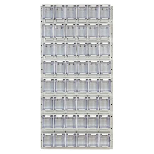 Rhino Tilt Storage Bins With Louvre Panels - UK Pallet Racking