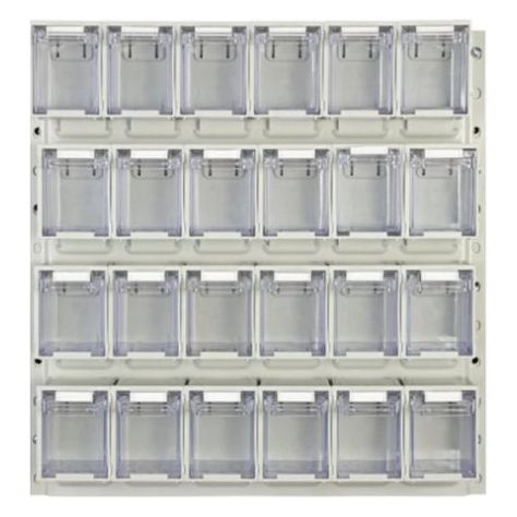 Rhino Tilt Storage Bins With Louvre Panels - UK Pallet Racking