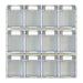 Rhino Tilt Storage Bins With Louvre Panels - UK Pallet Racking