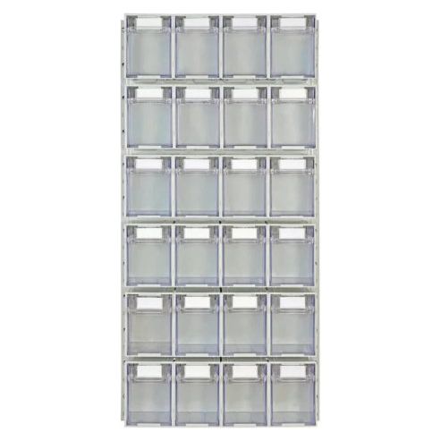 Rhino Tilt Storage Bins With Louvre Panels - UK Pallet Racking