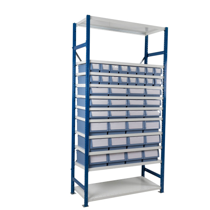 Shelf Trays on Racks - 2000H x 1000W x 500D - UK Pallet Racking
