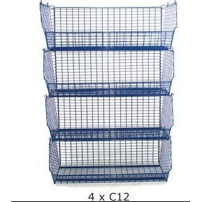 Shop And Warehouse Display Basket Stands - UK Pallet Racking
