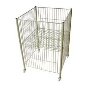 Shop Dump Display Basket On Wheels - UK Pallet Racking