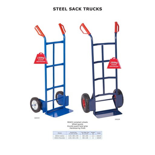 Steel Sack Trucks - UK Pallet Racking