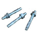 20 Pack M8 bolt anchors 91mm long for Longspan Racking Floor Support - UK Pallet Racking
